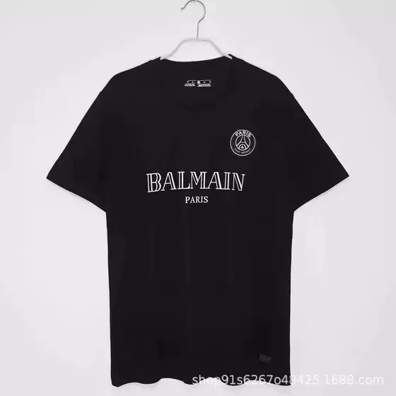 Retro Jersey Paris Training Kit Reflective Arsenal Back Wing Casual Sports Short Sleeve Top Wholesale
