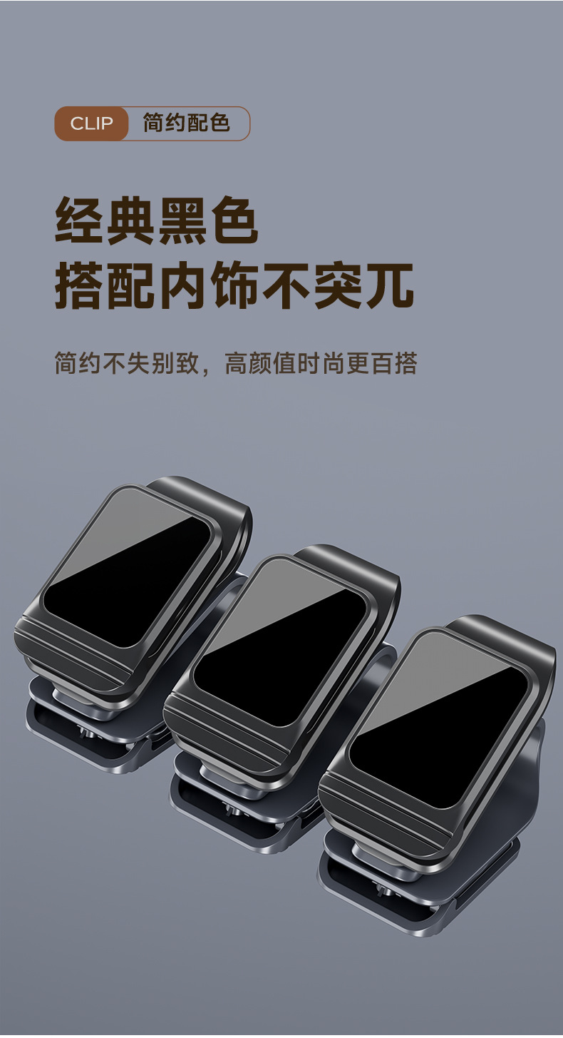 Car Glasses Clip, Car Sun Visor Sunglasses Clip, Multifunctional Car Sunglasses Storage Card Holder, Brand New Model
