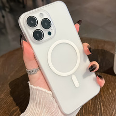適用iphone15promax手機殼13磨砂12磁吸14蘋果15硬殼13簡約PC外貿