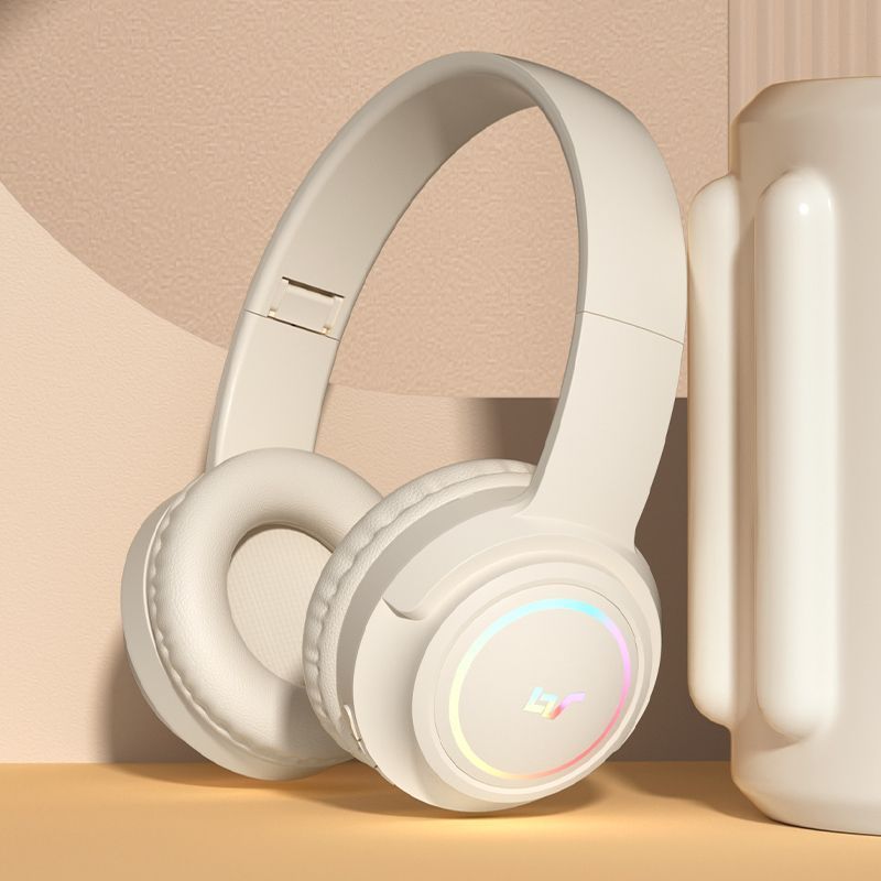 公式本物のヘッドマウント Bluetooth ヘッドセット 2025 新しい重低音ノイズリダクションゲーム、マイク通話付き、超長いバッテリー寿命|undefined