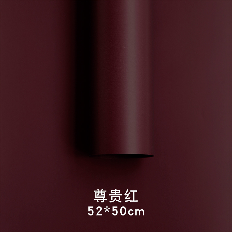 Huaxi espesar 7,5 seda dopamina color sólido papel de moda impermeable flor embalaje de papel floral ramo floral al por mayor transfronterizo