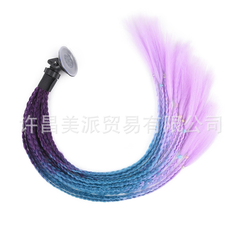 Casco sucio trenza casco decoración casco accesorios eres hambriento Meituan llevar jinete trenza