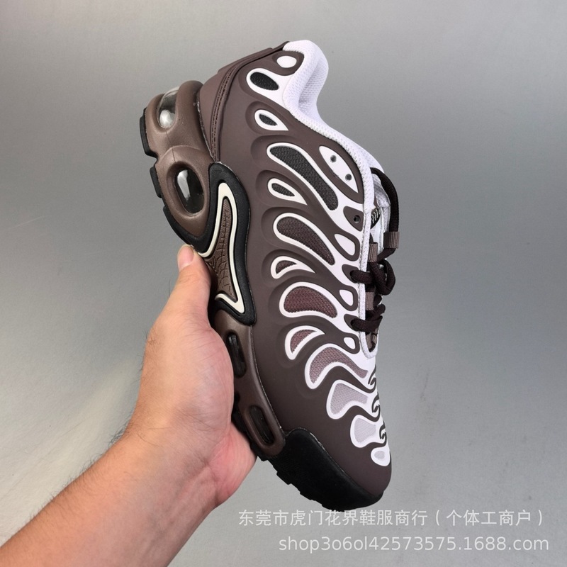 男鞋夏季透气max plus气垫鞋黑白熊猫网纱轻便跑步鞋欧美外贸批发|undefined