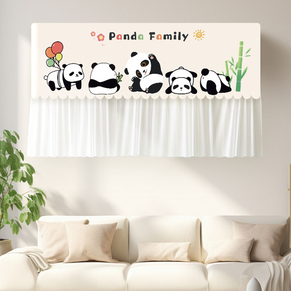 Anti-soplador directo no colgar cortina de aire acondicionado