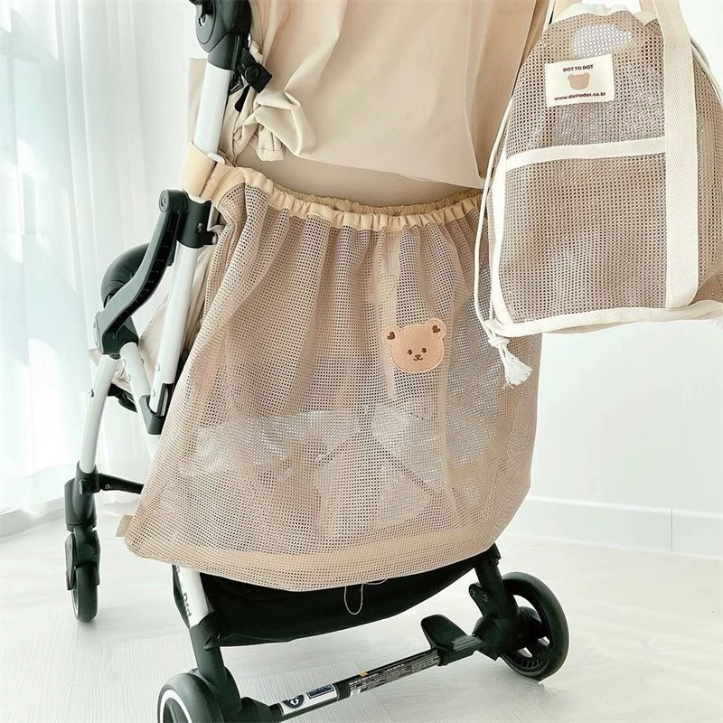 Brand children's trolley to go out, storage system, universal capacious storage bag, South Korea