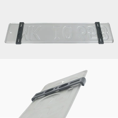 License plate holder/license plate holder Frame Simple Plastic License Plate