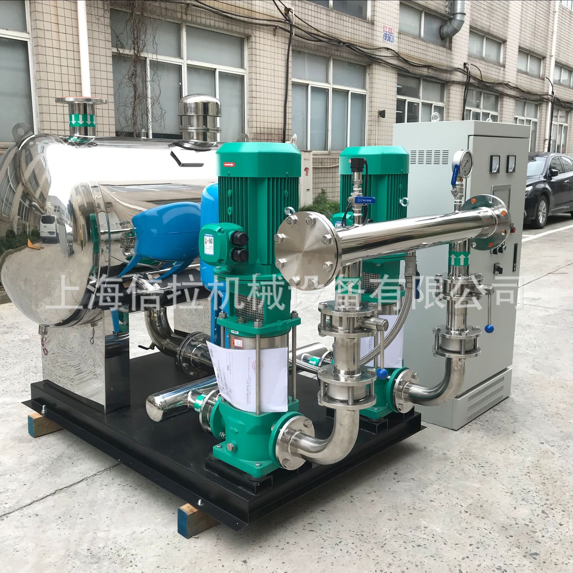 MVI817-1/25/E/3-380-50-2二次成套增压给水系统威乐无塔供水泵组