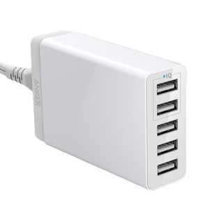 Anker Anke 25W 5-Port USB Apple/fruit mobile phone charger/multi-port charger charging head A2134