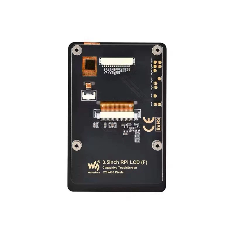 Касается 3,5-дюймовый емкостной пятиточечный сенсорный дисплей Raspberry Pi 4/5 IPS панель PCB закалённое стекло панели
