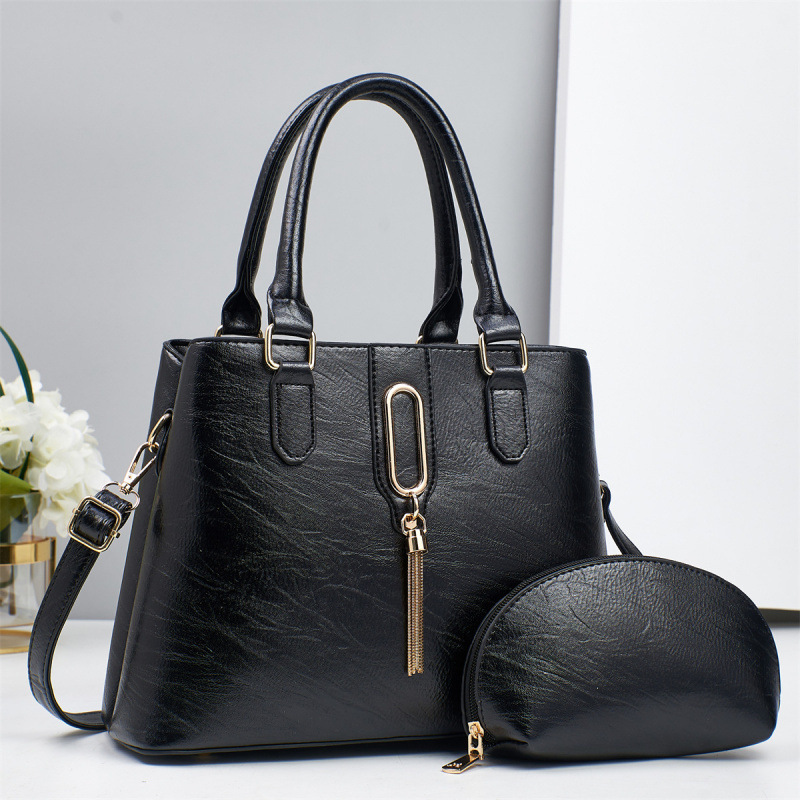 Dos paquetes de bolsos para niños, bolsos para mujeres, bolsos para mujeres, bolsos de hombro, bolsos para mujeres, temperamento versátil, bolsos de mano coreanos