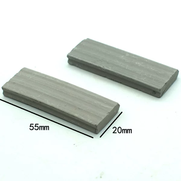 1 green rectangular tiles
