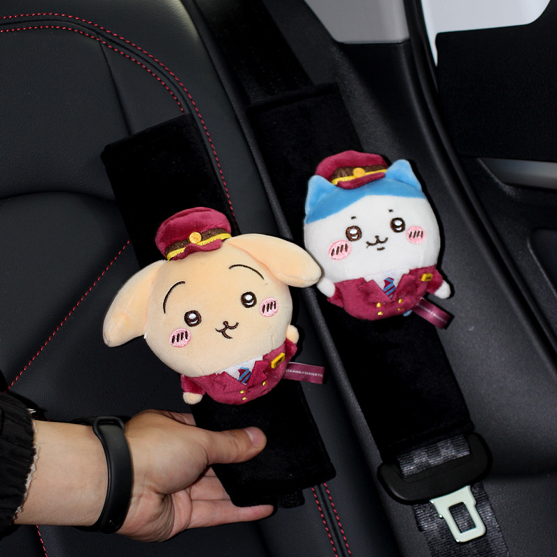 Funda Protectora de Hombro para Cinturón Poliéster Suave Anti-presión para Coche image 2