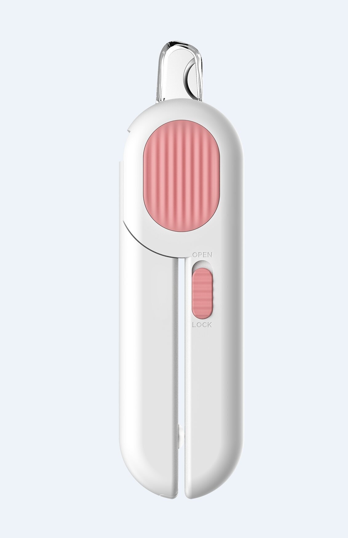 Fuchsia nail scissors