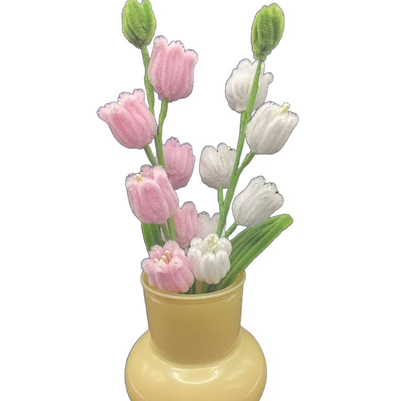 Single Twist Stick Finished Product, Handmade Arrangement Decoration, Lily Of The Valley Wedding Bouquet, Home_voghion.com