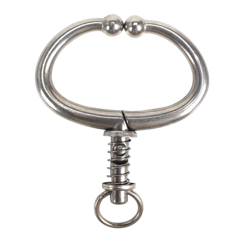 Anillo de nariz de buey, anillo de nariz de buey, acero inoxidable, metal, alicates de nariz de buey, resorte sin perforación, anillo de nariz de buey
