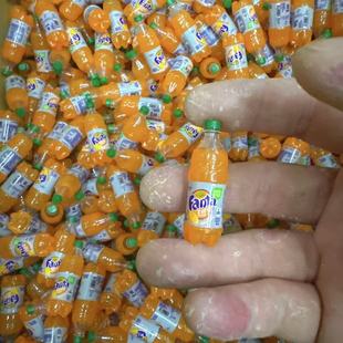 Authentic Supermarket Blind Bags Miniature Surprise Toys Supermarket Bottled Fanta Bottles and Cans Model Creative Small Items