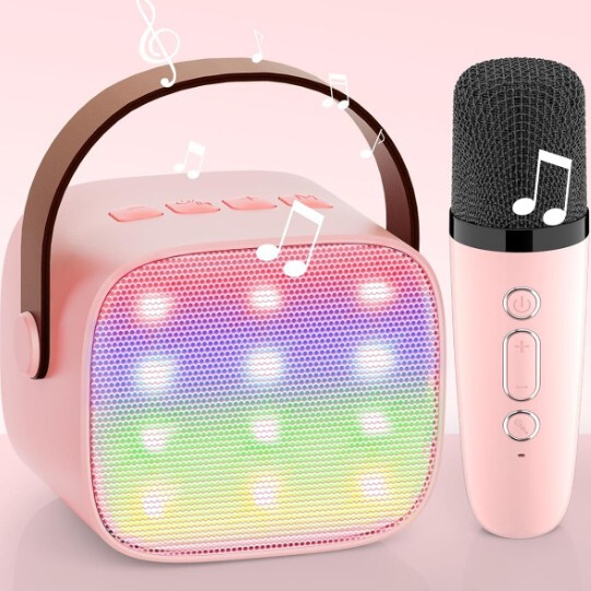 K1/P2 with colored lights Kge Bao professional wireless children's audio handheld portable microphone integrated Bluetooth speaker