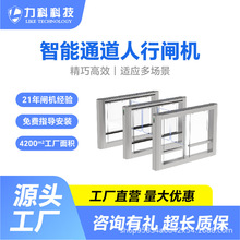 闸机摆闸人行通道闸实名认证速通门智能门禁闸门一体机人脸识别机