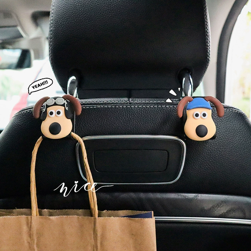 Маленькая Красная книга для верховой езды в том же стиле ручная собака автокресло задний крючок автомобиль 3D заднее сиденье автомобиля украшение для хранения