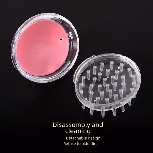 Hair Washing Gadget Brush, Boss Massage Brush for Washing Hair, Shampoo Comb, Head Scalp Scratcher, Silicone Itch Relief Hair Scrubber