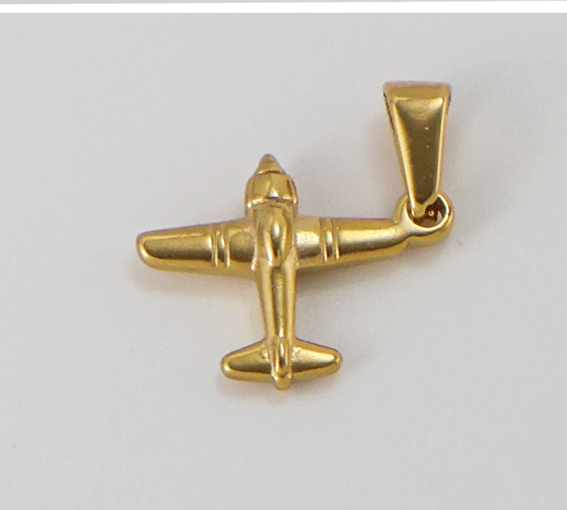 DIY Jewelry Accessories Classification 1 Piece Quantity 304 Stainless Steel Material 1 Piece 304 Stainless Steel Real Gold Plated Heart Shape Pendant DIY Jewelry Accessories