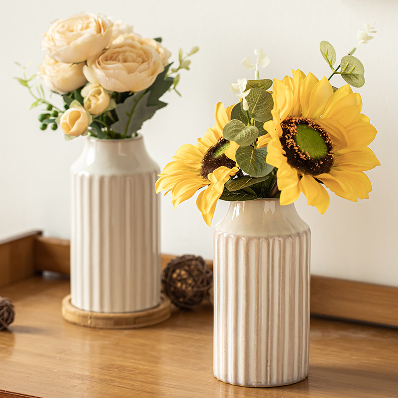 Variety Ceramic Flower Inserting Ancient relief vases Bottle Dry…