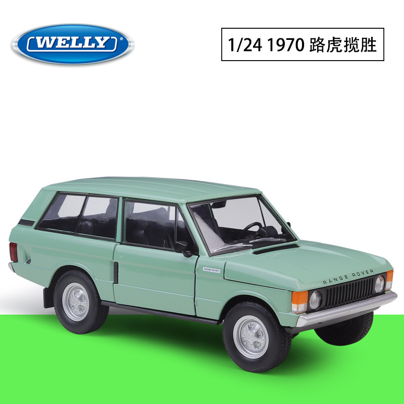 Welly Welly 1:24 1970 Land Rover Range Rover Artificial Alloy Car Model Ornaments