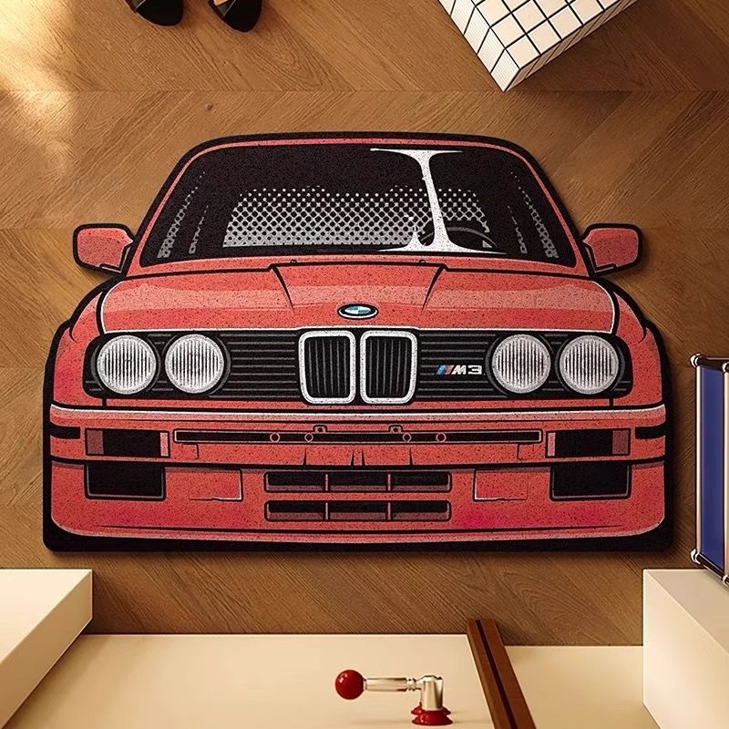 Simple Car Home Entrance Wire Ring Stain-Resistant Floor Mat Easy-Care Floor Mat Wear-Resistant Quick-Drying Cuttable Floor Mat