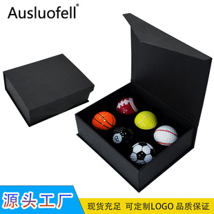 Factory Customized Golf Ball Fancy Double-Layer Gift Golf Ball Customized with Different Pattern Logo