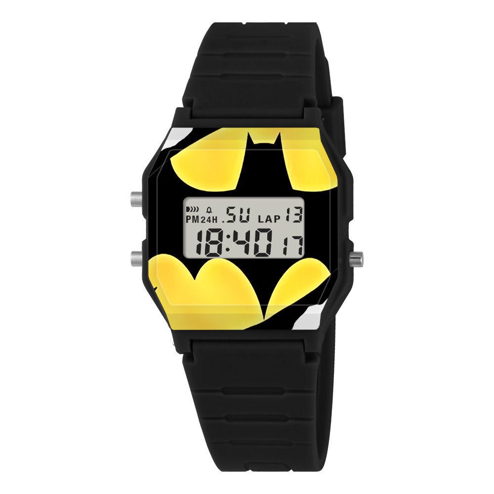 Tendencia de estudiantes de secundaria cronometrador de dibujos animados relojes electrónicos alarma deportiva al aire libre nocturna relojes electrónicos al por mayor
