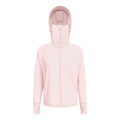 Cross-border UPF50+ UV Protection Women's Summer Breathable Detachable Brim Cap Hooded Sunshade Chiffon Sun Protective Clothing