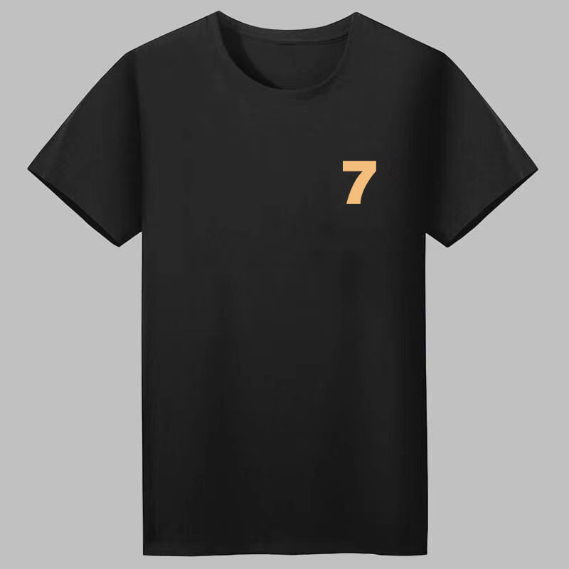 Camiseta de los hombres de verano de moda cómodo suéter estudiante superior estilo coreano slim fit manga corta todo partido simple hombres