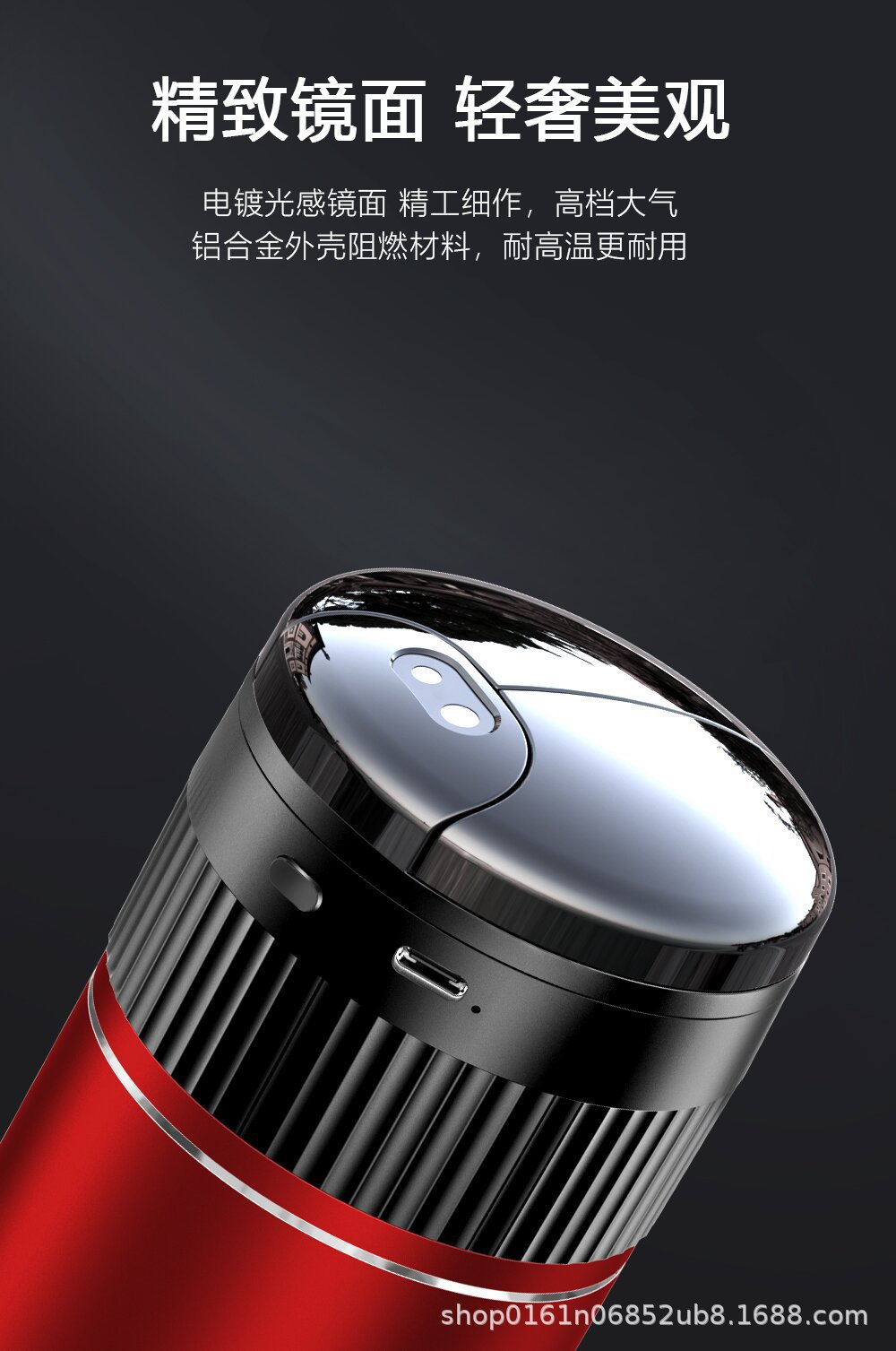 [Tik Tok Hot Style] Creative Car Ashtray Wholesale Car Cover Automatic Induction Touch Metal Intelligent