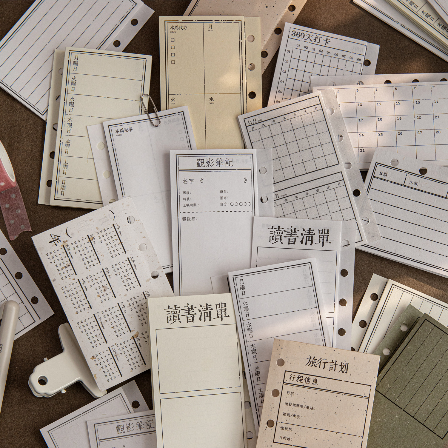 Bloc de notas adhesivas de materiales mixtos Momo, archivador de recuerdos, separadores creativos y divertidos para agendas estilo coreano, tarjetas de papel.