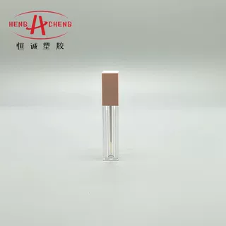 恒诚定制塑料方形唇釉空管液体眼影瓶唇彩方管包材