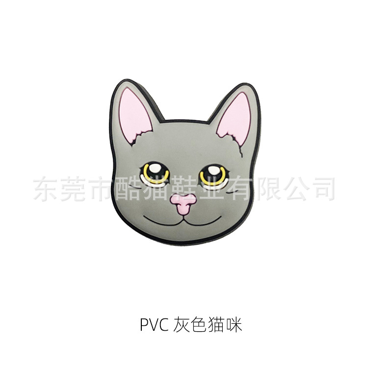 Nuevo estilo agujero zapatos flor lindo zapato hebilla carlochi zapatos accesorios dibujos animados agujero zapatos decoraciones accesorios animal mundo