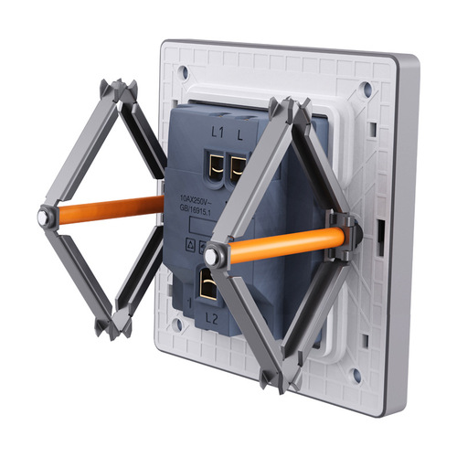 Type 86 universal cassette repairer junction box socket bottom box holder switch box repair artifact 100 pieces