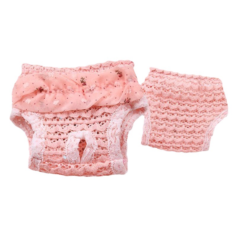 Liquidación pequeño perro mediano gasa Denim fisiológico pantalones ropa interior mascota perro gato cómodo transpirable ropa suministros