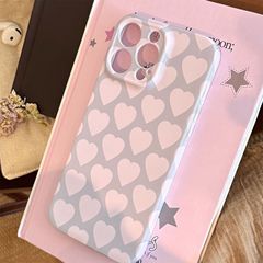 フィルム愛心 iPhoneケース iPhone16/17 Pro Max対応 シンプルで個性的なデザイン 13/14/11対応 全面保護 ソフトケース