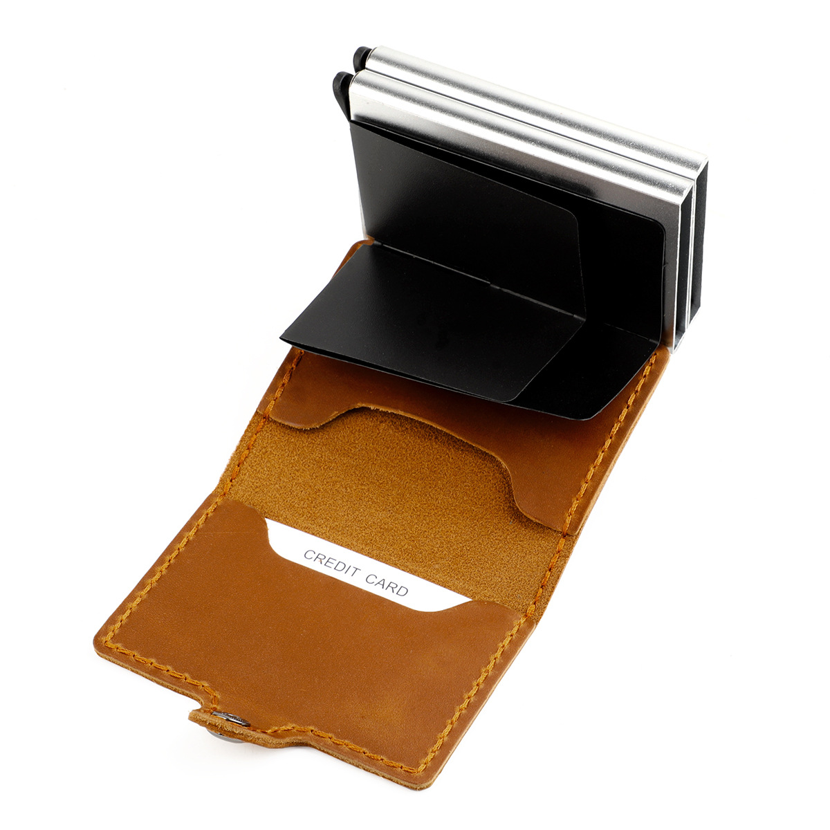 Dvoslojna aluminijska kutija automatska pop-up vrećica, nova vrećica s kopčom od kartona_voghion.com