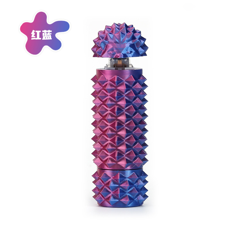 Fidget rotatorio impreso en 3D, juguete antiestrés portátil