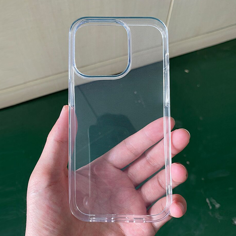 Suitable for Japanese High-Quality Apple 17Pro High-Transparency Soft Case That Is Not Prone to Yellowing, Iphone14 Transparent Tpu Phone Case