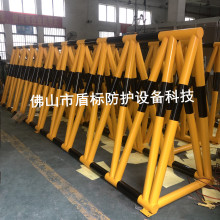 平面移动旋转电动拒马活动伸缩带刺移动巨马路障防冲闯隔离护栏门