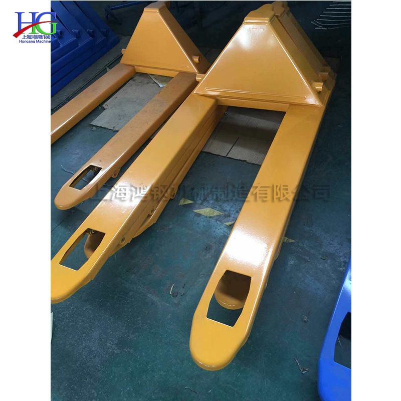 超市工厂仓库运货手推式叉车 小型液压搬运车 机器设备装卸车