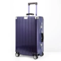 Blue - Vintage Aluminum-Magnesium Alloy Suitcase