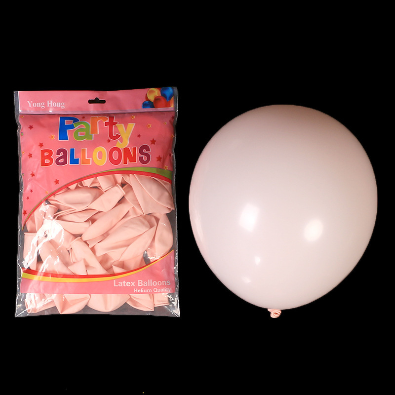 12-pulgadas 2,8G látex macaron globo fiesta de cumpleaños globo decoración de la habitación de la boda color caramelo globo al por mayor