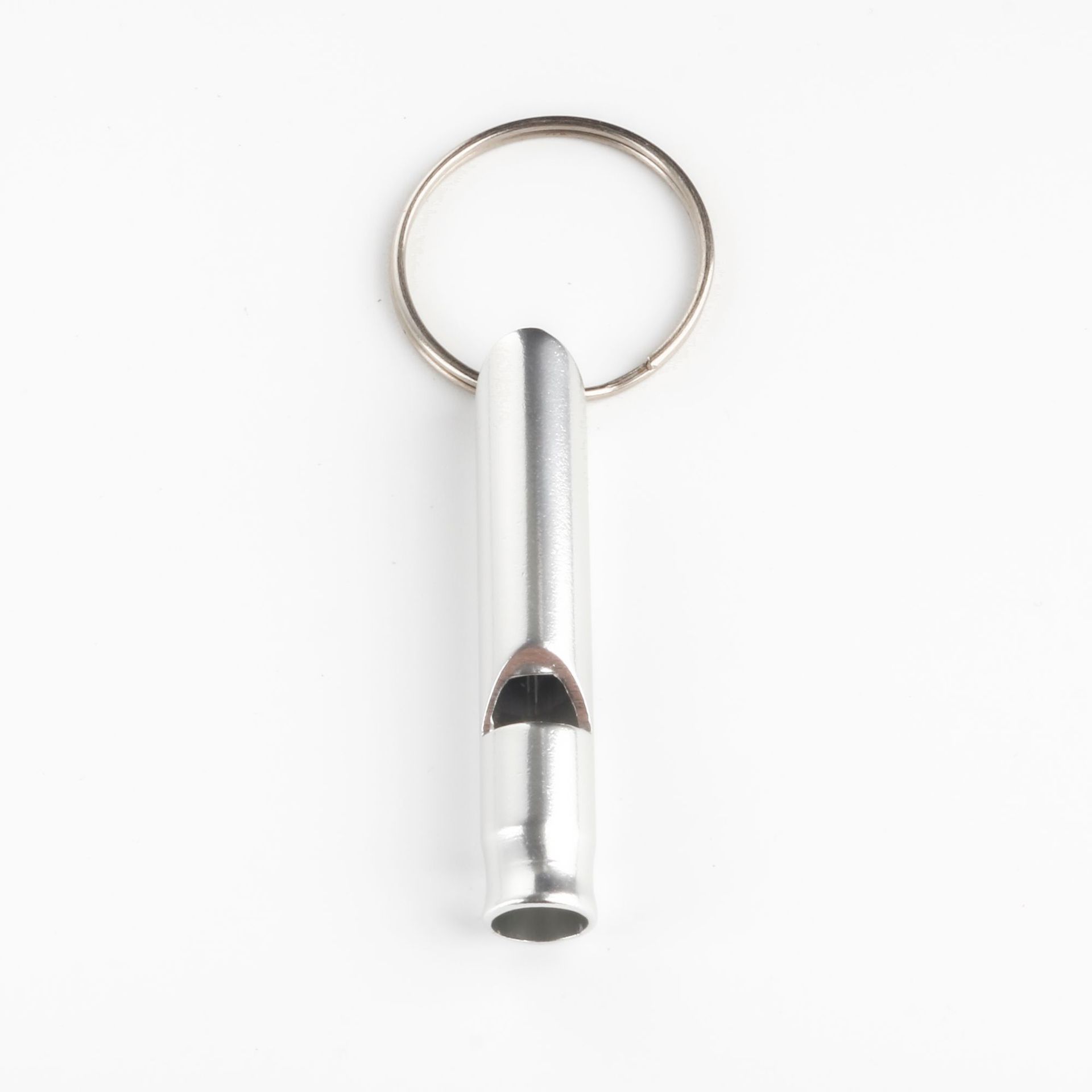Silbato pequeño de aleación de aluminio en stock del fabricante, silbato de supervivencia, silbato de emergencia, silbato para niños, silbato de aleación de aluminio al por mayor.