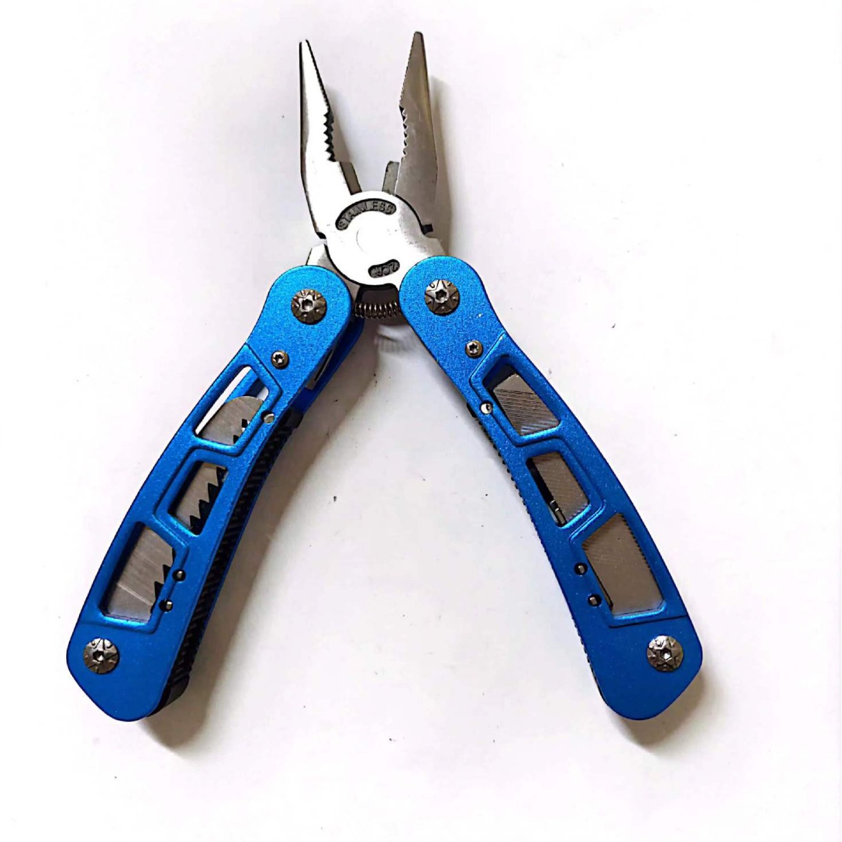 多功能工具钳 多用组合铝壳钳 折叠虎口钳 户外野营随身携带刀钳