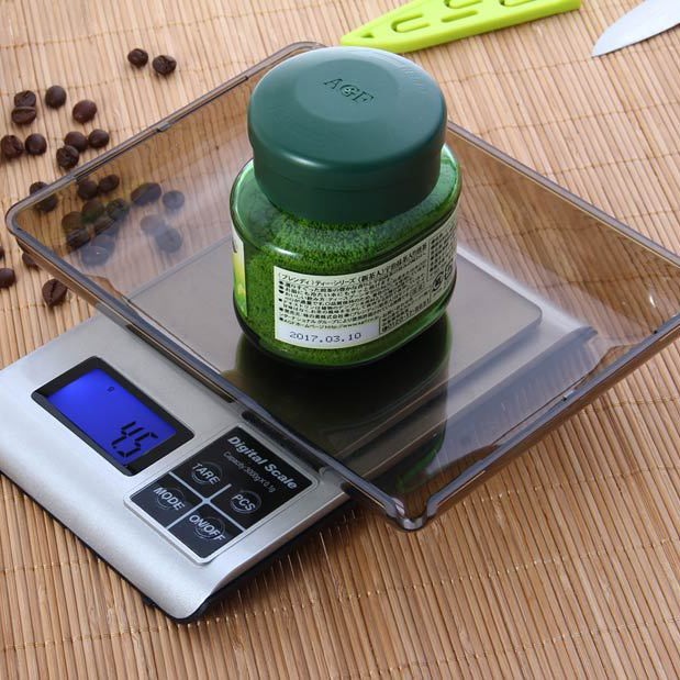 新款 5kw大托盘小型电子秤带充电 厨房秤烘培秤食品药品秤 3kg