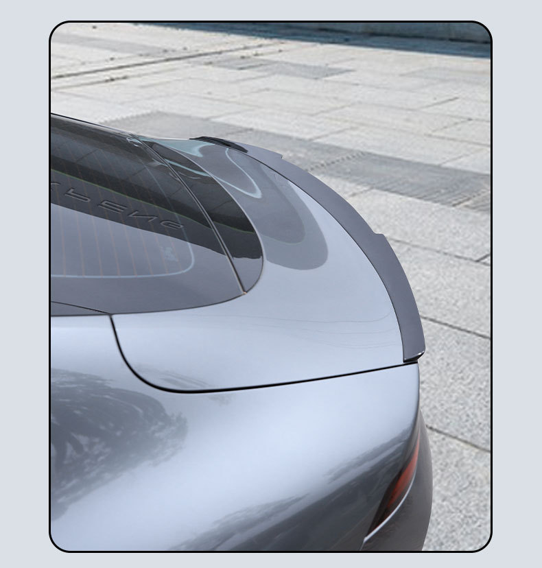 Suitable for Xpeng P7 Modified Blade Style Fixed Wind Sports Rear Wing, Xpeng P7 Special Punch-Free Automotive Supplies